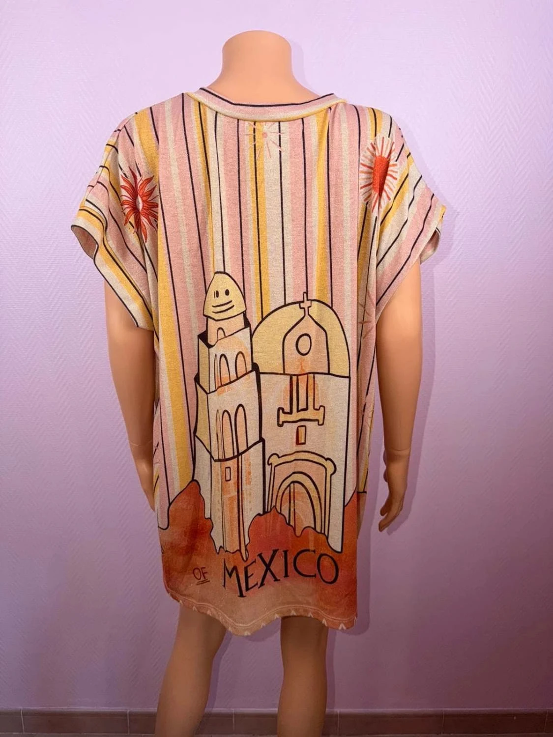 T-shirt voor dames met lurex, één keer gedragen, zeer goede staat – photo 5